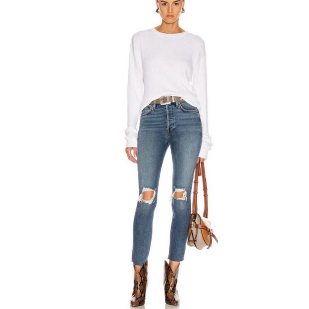 Re/Done 90’s High Rise Ankle Jeans size 29